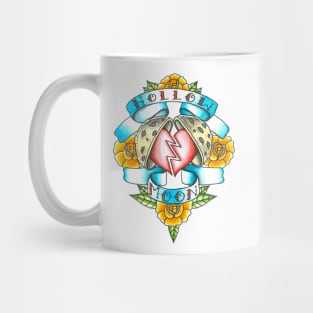 hollow moon tattoo artwork Mug